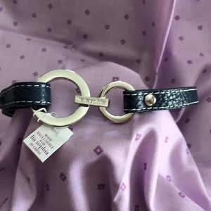 LiaSophia blue/silver choker/double wrap bracelet